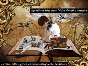 Rövid, velős, figyelemfelkeltő szöveg
