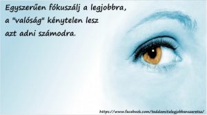 Fókuszálj a legjobbra