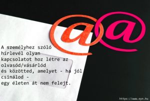 Személyhez szóló hírlevél