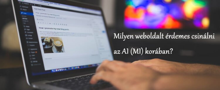 Milyen weboldalt érdemes csinálni az AI (MI) korában